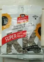 Mängden socker i Graines de tournesol