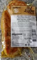 Mängden socker i Solomillo de pavo a las finas hierbas