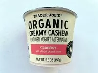 Mängden socker i Organic Creamy Cashew Strawberry