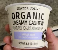 Mängden socker i Organic creamy cashew yogurt
