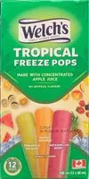 Mängden socker i Tropical Freeze Pops