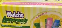 Mängden socker i Welchs lemonaade