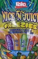 Mängden socker i Nice ‘n Juicy freezies