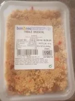 Mängden socker i Tabulé oriental