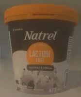 Mängden socker i Lactose Free Cookies & Cream Ice Cream
