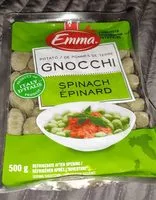 Mängden socker i Gnocchi épinard
