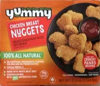 Mängden socker i Chicken breast nuggets