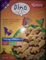 Mängden socker i Dino Buddies Chicken Breast Nuggets