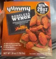Mängden socker i Boneless wyngz