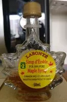 Mängden socker i sirop d'érable Canada no.1