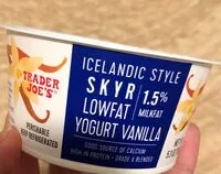 Mängden socker i Skyr yogurt vanille