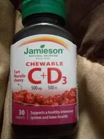 Mängden socker i Vitamines à croquer C + D3