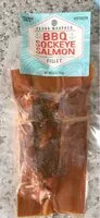 Mängden socker i Bbq sockeye salmon