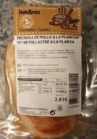 Mängden socker i Pechuga de pollo a la plancha