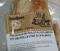 Mängden socker i Pechuga de pollo a la plancha