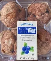 Mängden socker i Blueberry Muffins