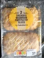 Mängden socker i Chicken musbroom puff pastry slices