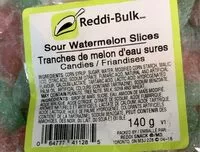 Mängden socker i Sour Watermelon Slices