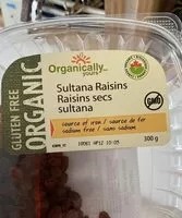 Mängden socker i Sultana raisins