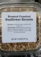 Mängden socker i Unsalted roasted sunflower kernels