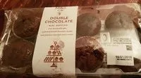 Mängden socker i Double chocolat muffins