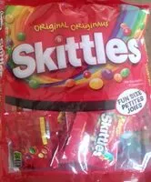 Mängden socker i Skittles Original funsize