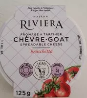 Mängden socker i Spreadable Goat Cheese - Bruschetta