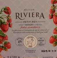 Mängden socker i Yogurt chevre aux fraises