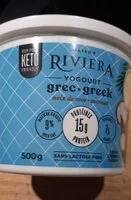 Mängden socker i Yogourt greeck noix de coco