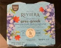 Mängden socker i Blueberry maple syrup yogart