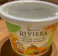 Mängden socker i Délice végétal au lait de coco