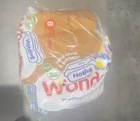 Mängden socker i White hot dog bread
