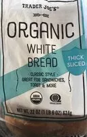 Mängden socker i Organic white bread
