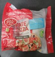 Mängden socker i Pâte à pizza