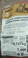 Mängden socker i Codillo de jamón asado