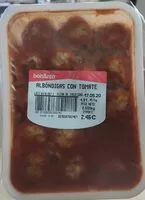 Mängden socker i Albóndigas con tomate