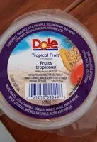 Mängden socker i Tropical fruit