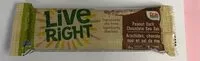 Mängden socker i Live Right Granila Bar by Dole