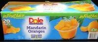 Mängden socker i Salade de mandarine