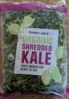 Mängden socker i Organic Shredded Kale
