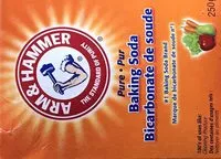 Mängden socker i Bicarbonate de Soude