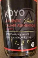 Mängden socker i Tamari authentique