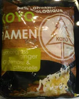 Mängden socker i Ramen gingembre & citronelle