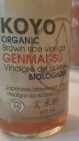 Mängden socker i Vinaigre de riz brun biologique