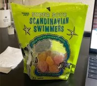 Mängden socker i Super Sour Scandinavian Swimmers