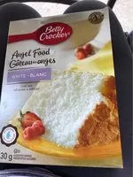 Mängden socker i Angel Food cake mix
