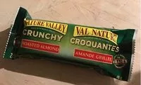 Mängden socker i Nature Valley 100% Natural Roasted Almond Granola Bar