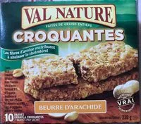 Mängden socker i Barres Granola (beurre D'arachide)