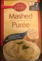 Mängden socker i Mashed potatoes