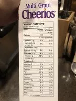 Mängden socker i Multi-Grain Cheerios